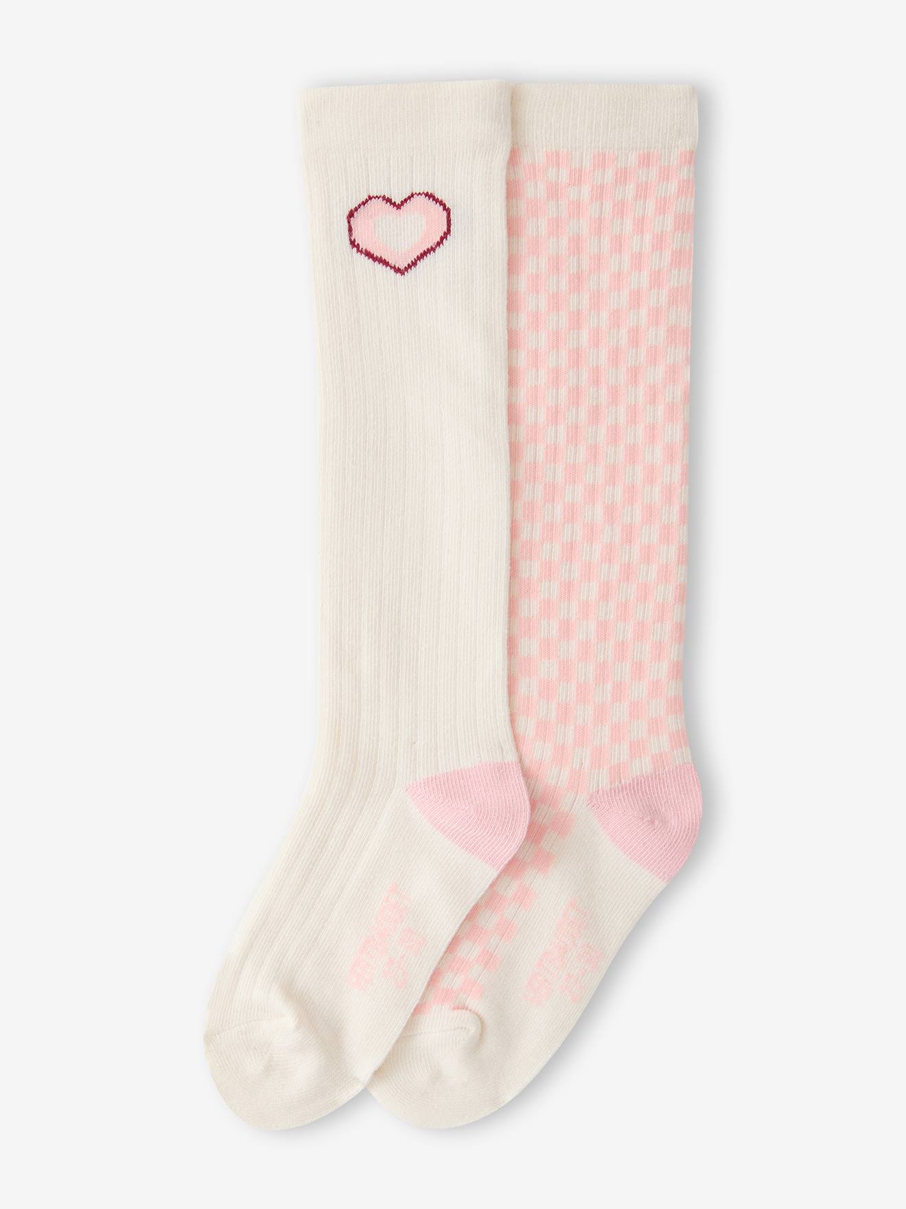 2er-Pack Kniestrümpfe Mädchen