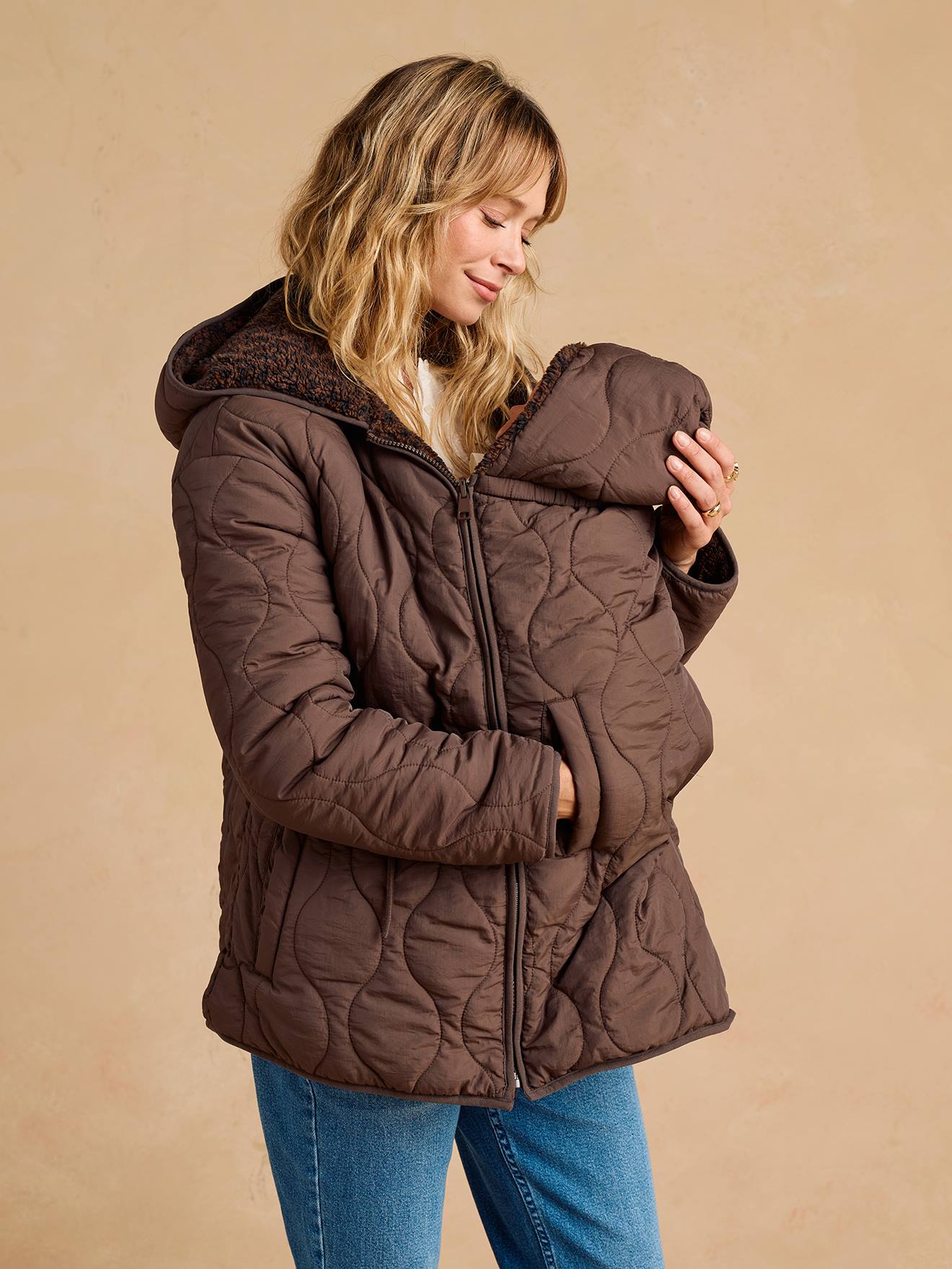 Wendbare Umstandsjacke