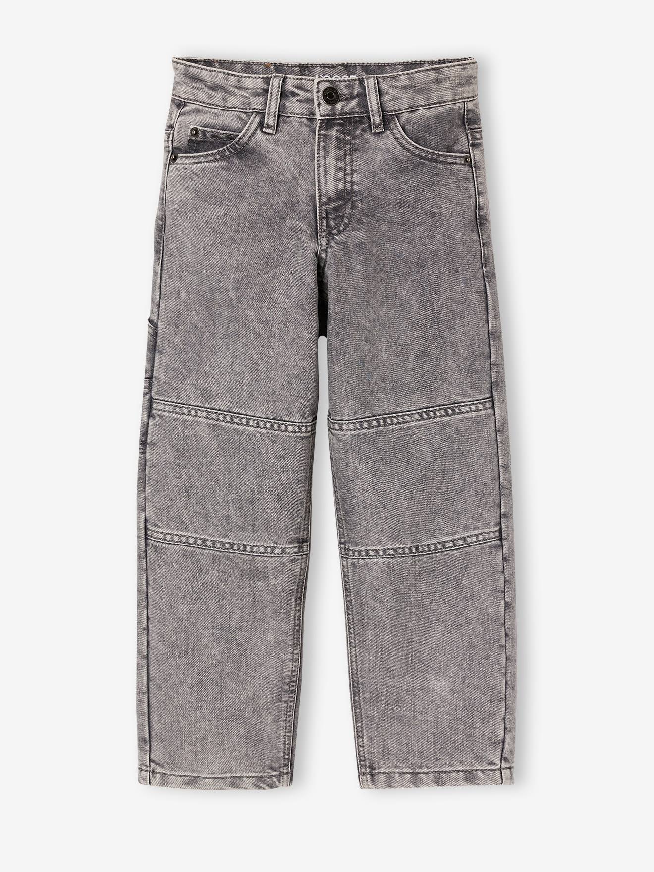 Robuste Cargojeans Jungen Hüftweite SLIM Bundweite verstellbar er denim