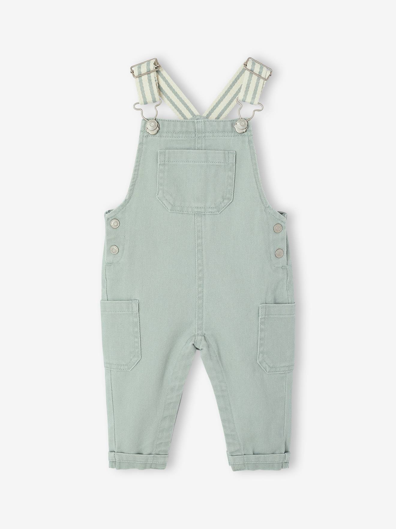 Baby Latzhose Jungen salbei