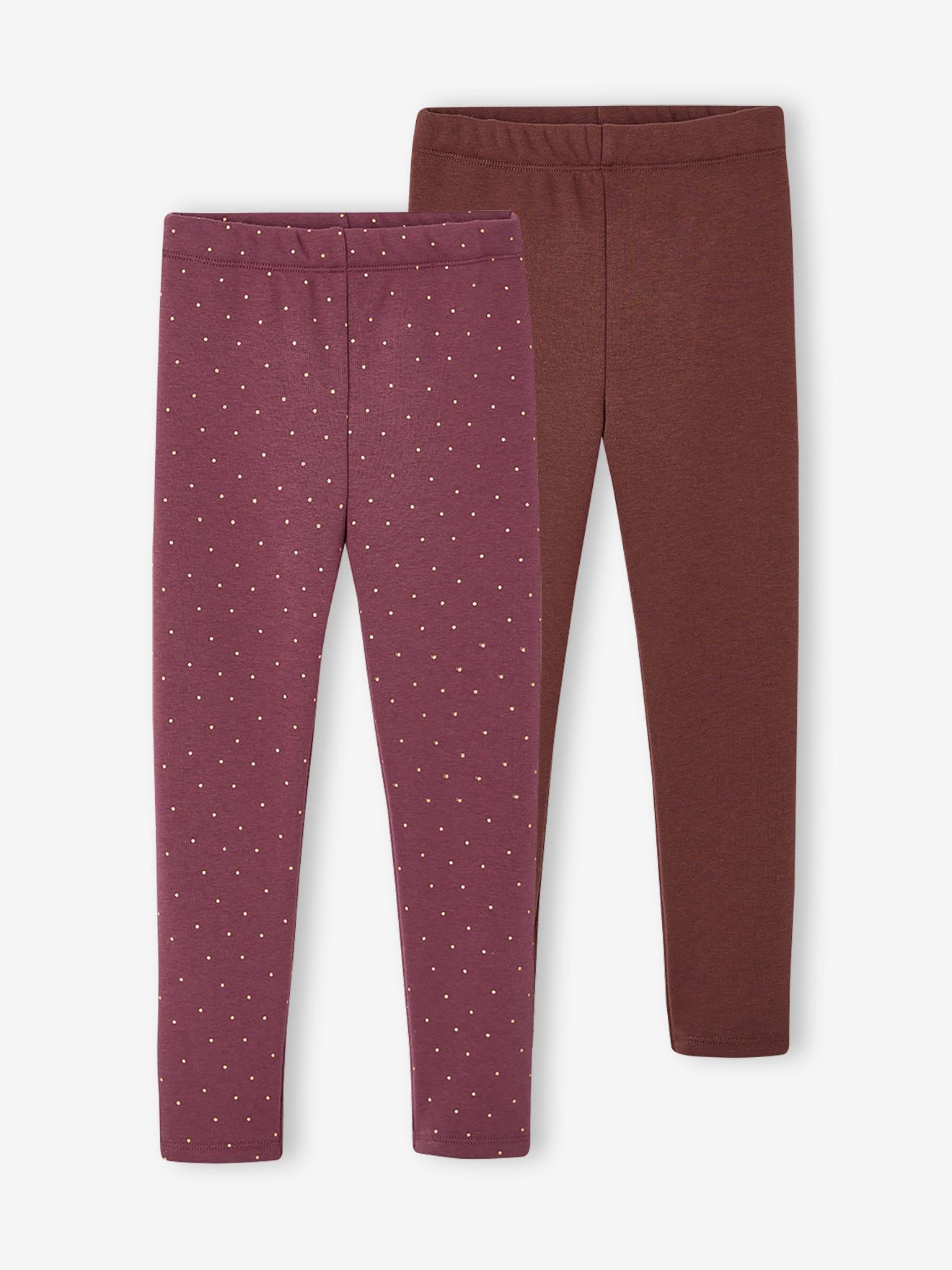 2er-Pack Thermoleggings mit Fleece-Futter Mädchen