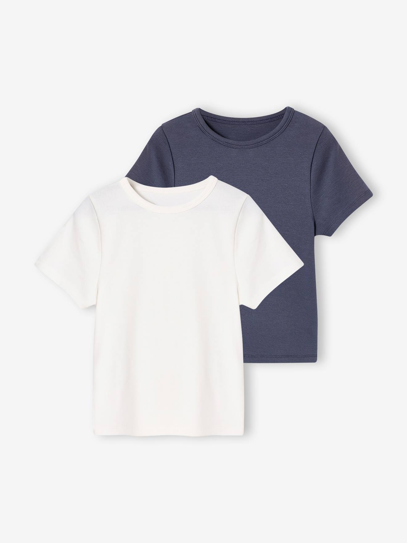 2er-Pack T-Shirts in Cropped-Länge Mädchen JONEN BASIC