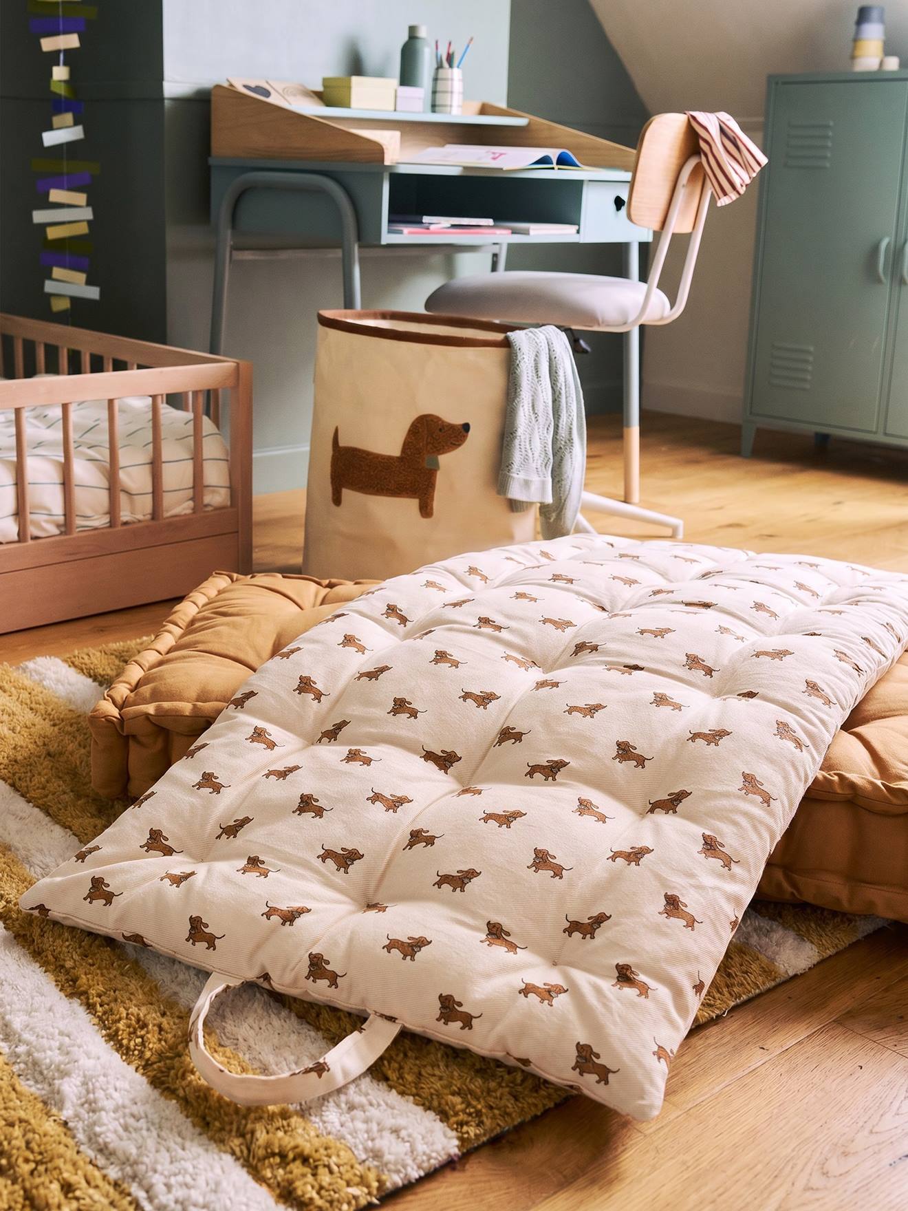 Bodenmatratze DACKEL 100x50 cm Kinderzimmer