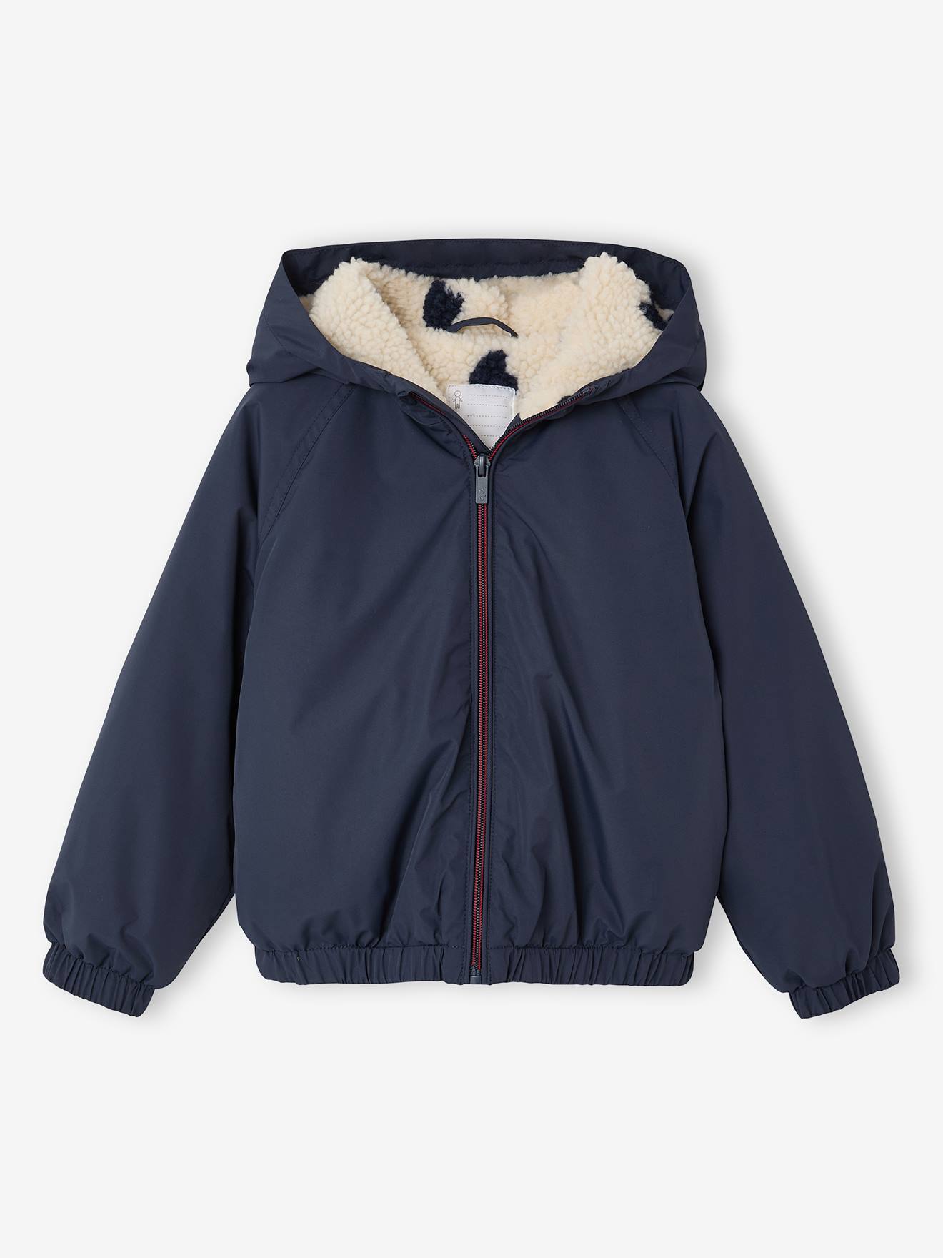 Übergangsjacke mit Teddyfleecefutter Mädchen