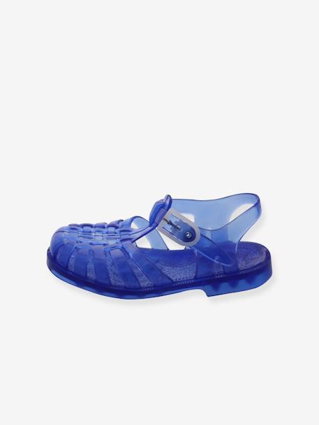 Jungen Badesandalen „Sun“ Meduse - dunkelblau+hellblau+marine+transparent - 3