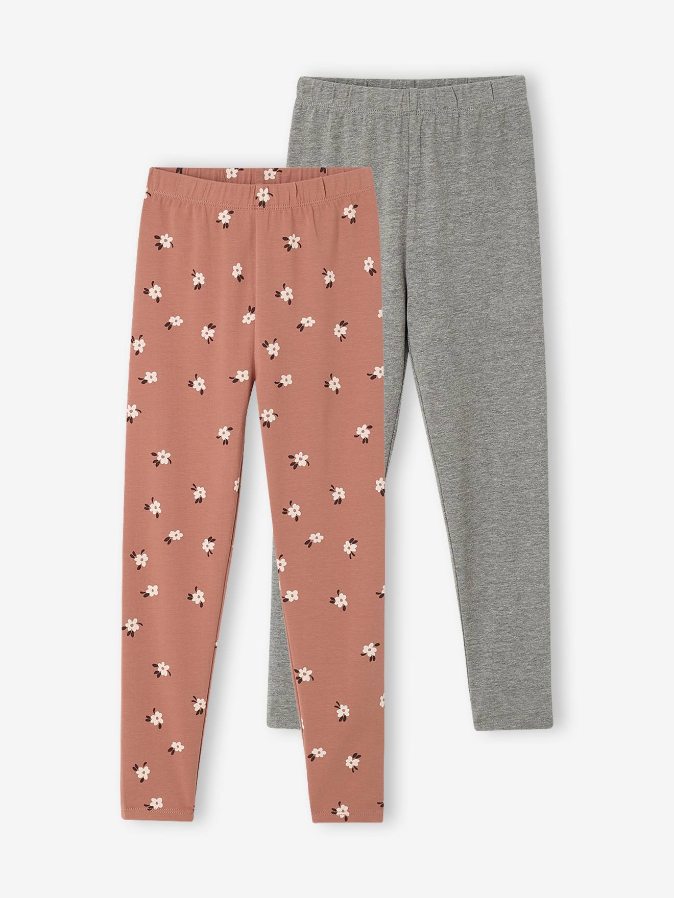 2er-Pack Mädchen Leggings BASIC