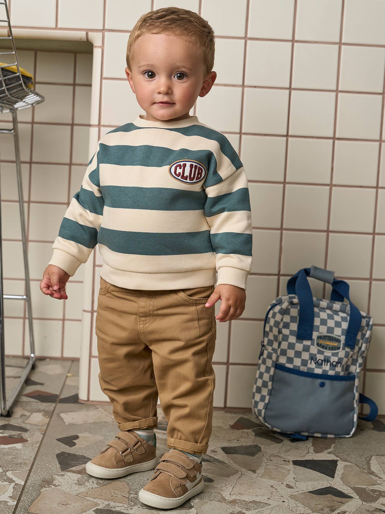 Baby-Set aus Sweatshirt und Hose CLUB