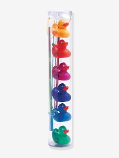 Spielzeug-Gesellschaftsspiele-Enten-Angelspiel DJECO, Regenbogenfarben