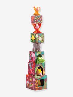 Spielzeug-Baby-Stapelturm „Maxi Topanijungle“ DJECO