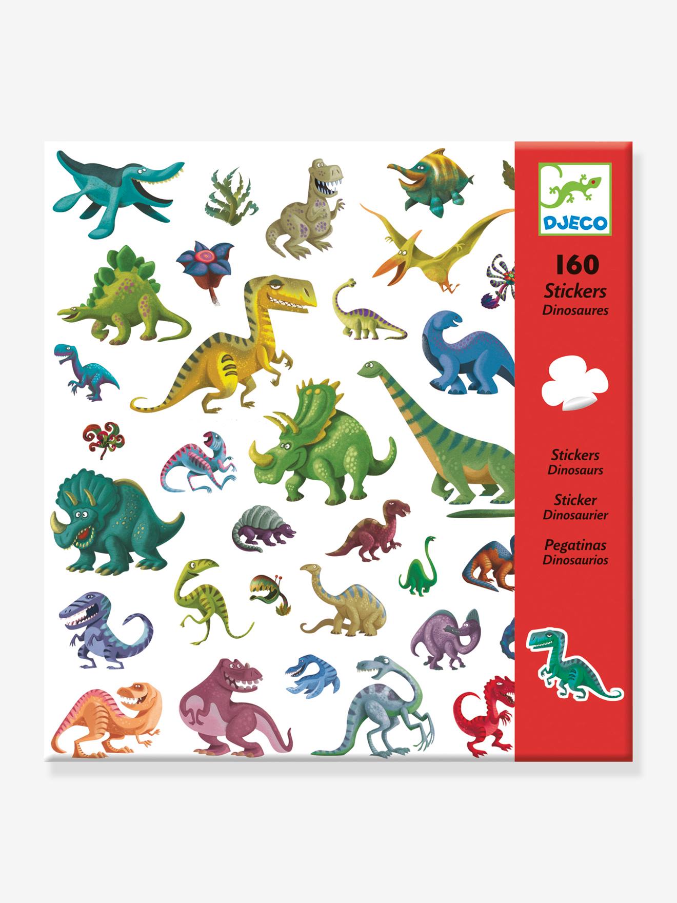 160 Sticker DINOSAURIER DJECO