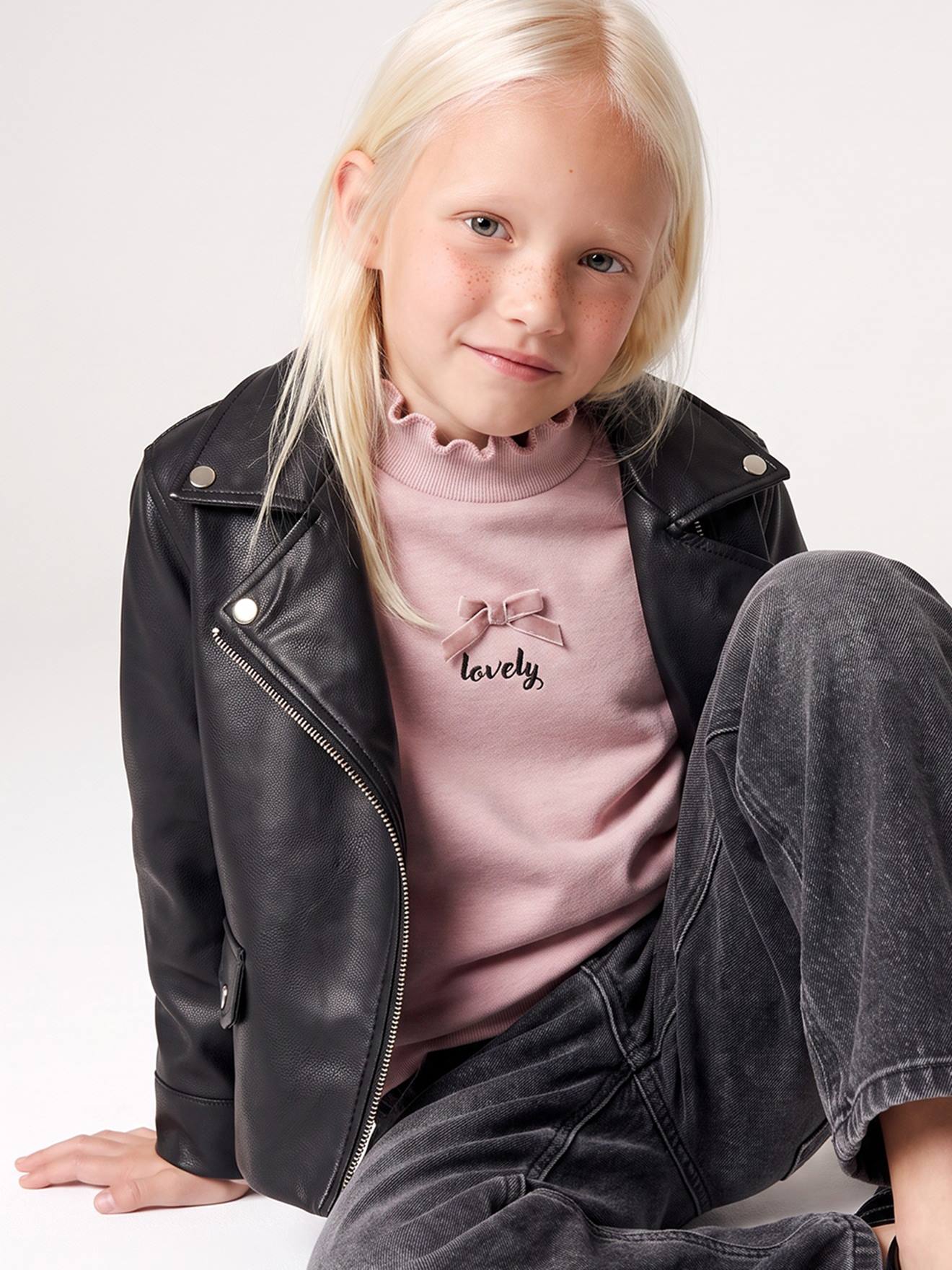 Bikerjacke Mädchen