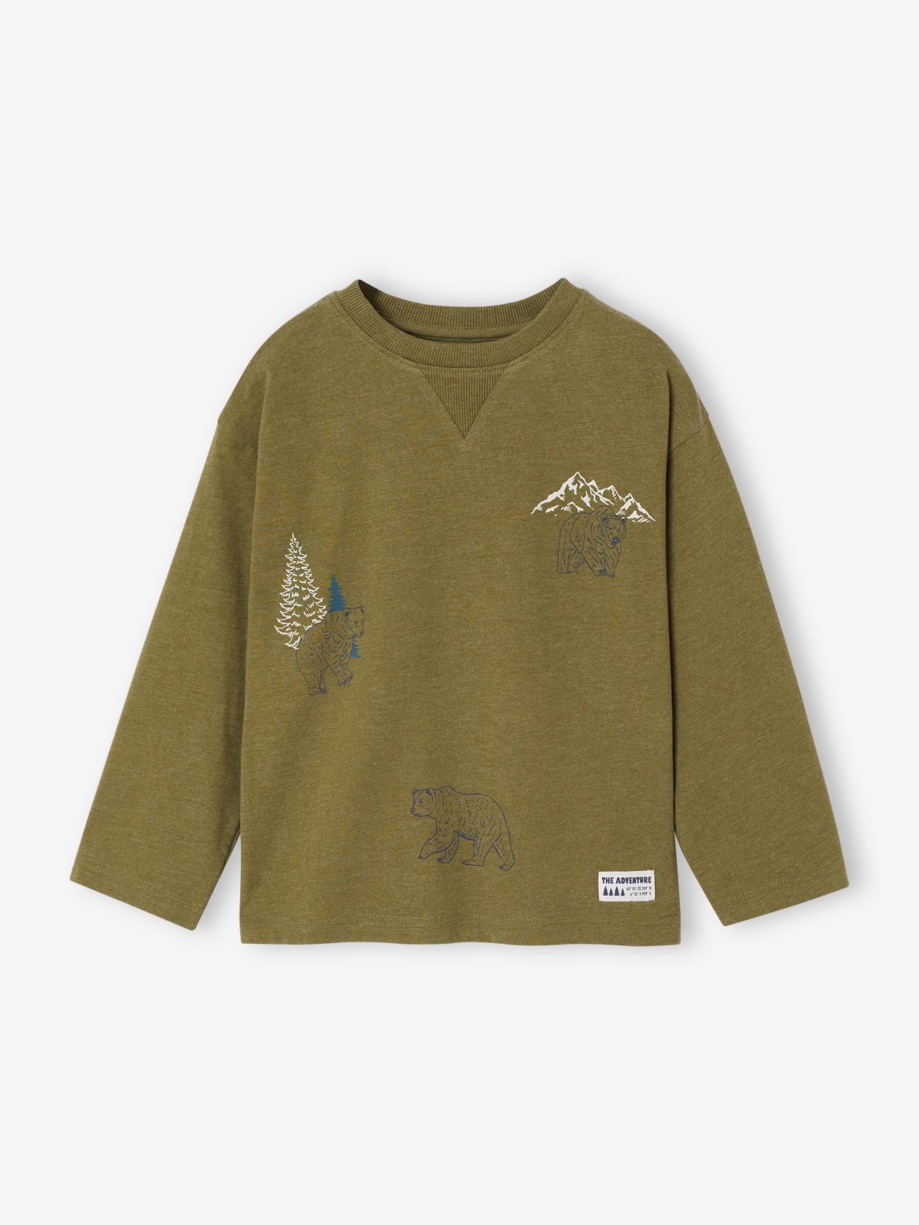 Jungen Shirt mit Bär-Motiv n