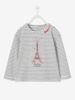 Maedchenkleidung-Shirts & Rollkragenpullover-Mädchen Shirt mit City-Motiv