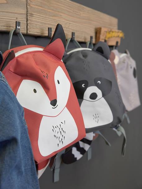 Kindergarten-Rucksack „About Friends“ LÄSSIG - rosa chinchilla+rot fuchs+violett/hase - 12
