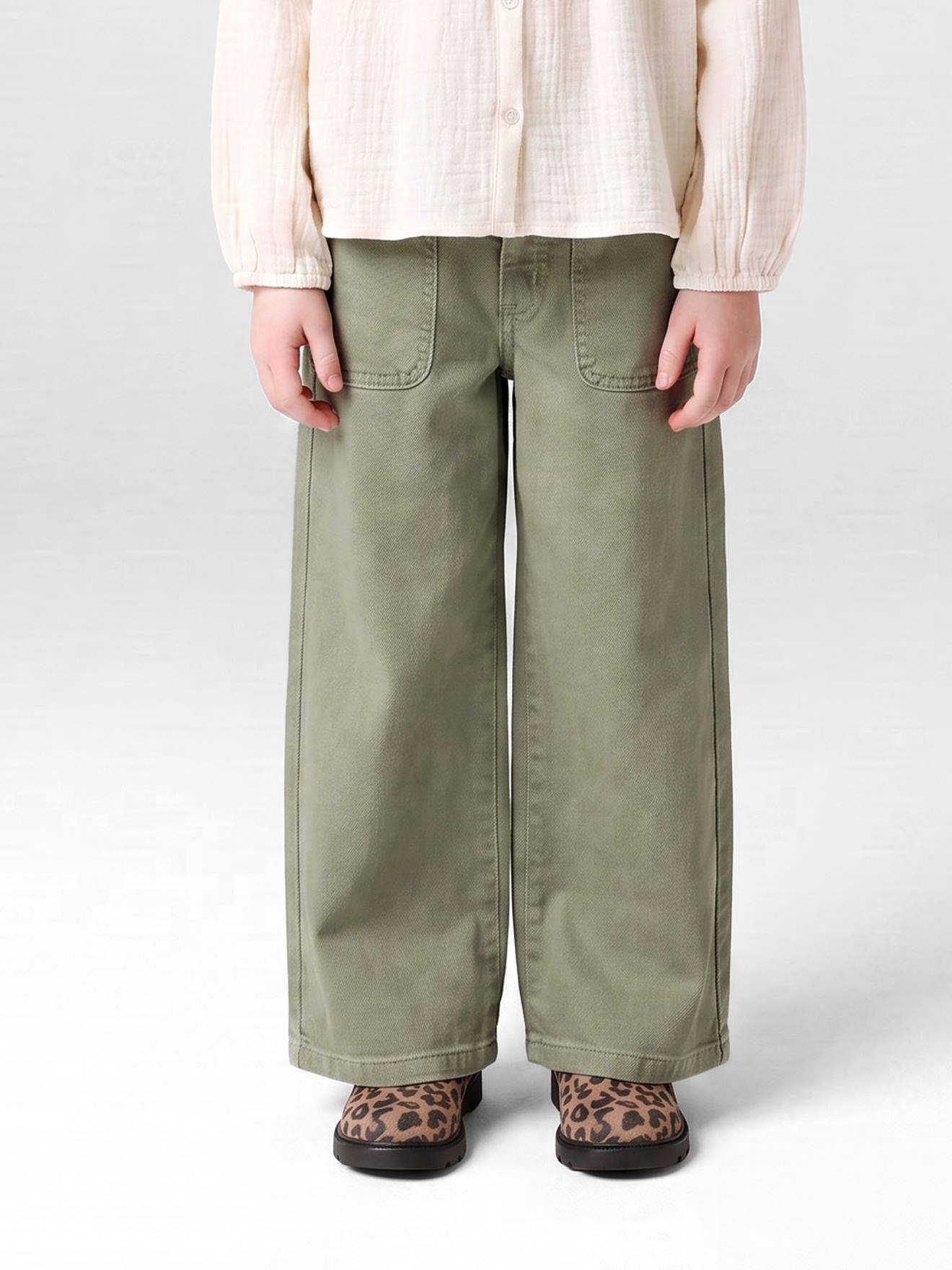 Weite Mädchen Hose
