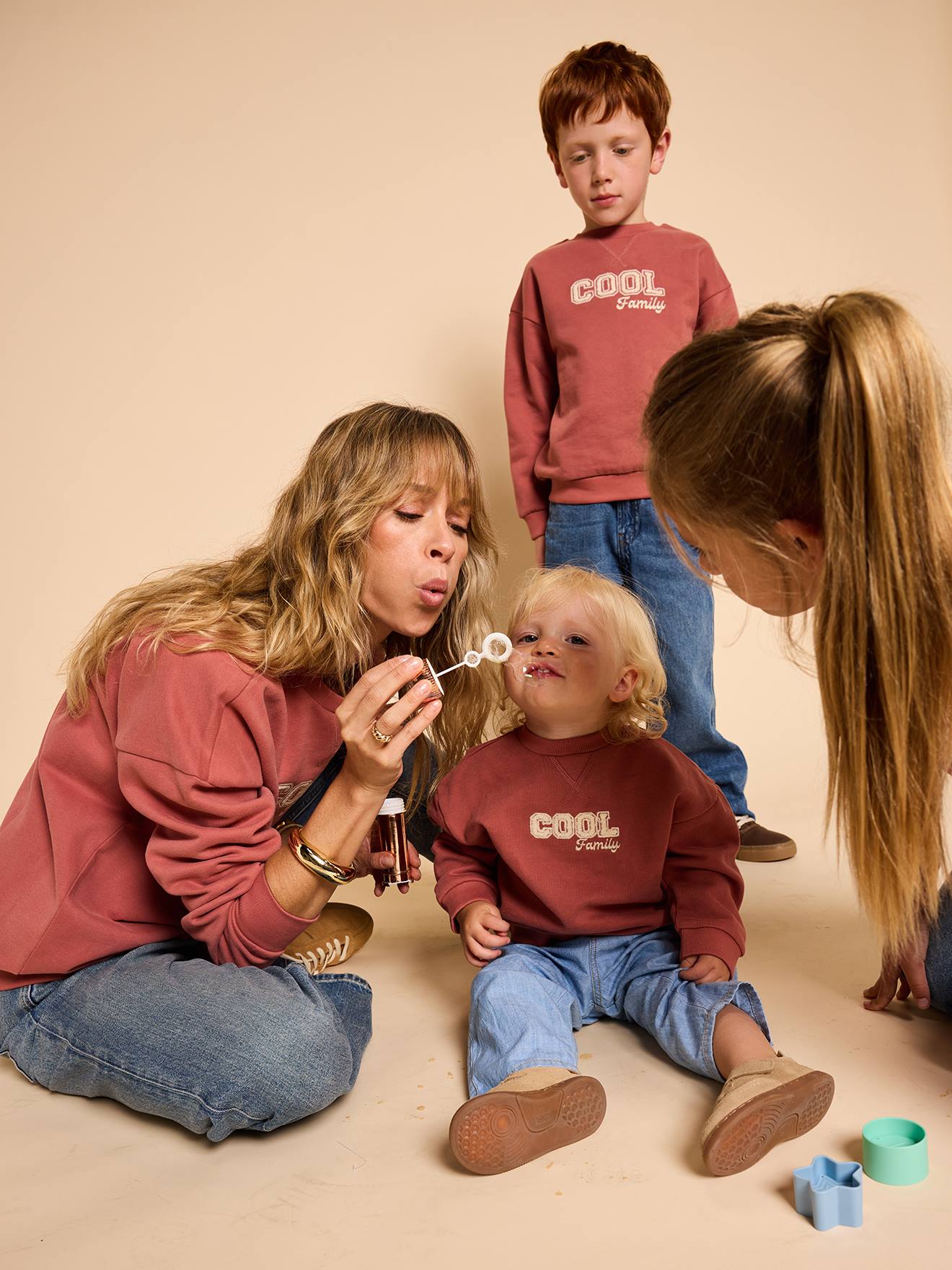 Baby Sweatshirt COOL Family Capsule ENVIE DE FRAISE personalisierbar