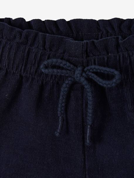 Mädchen Baby-Set: Shirt, Shorts & Haarband - nachtblau - 8