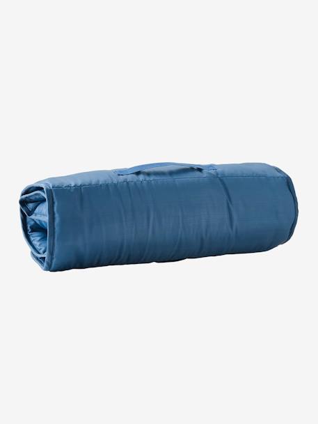 Kinder Schlafsack mit integriertem Kissen „Märchenwald“ - blau - 3