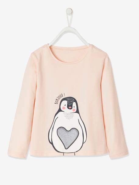 Mädchen Schlafanzug ,,Pinguin' Oeko Tex® - rosa - 3