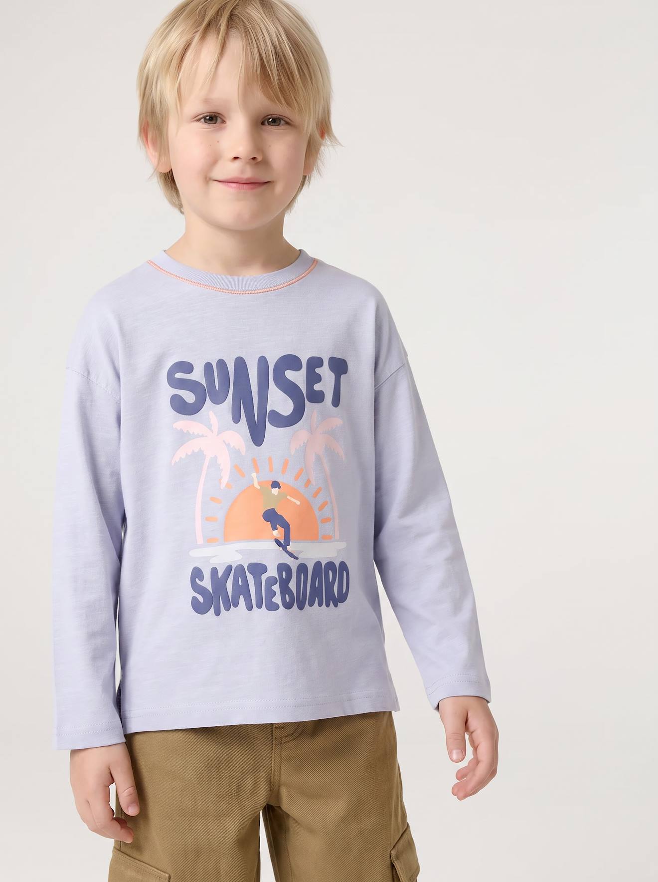 Langarmshirt SKATEBOARD Jungen