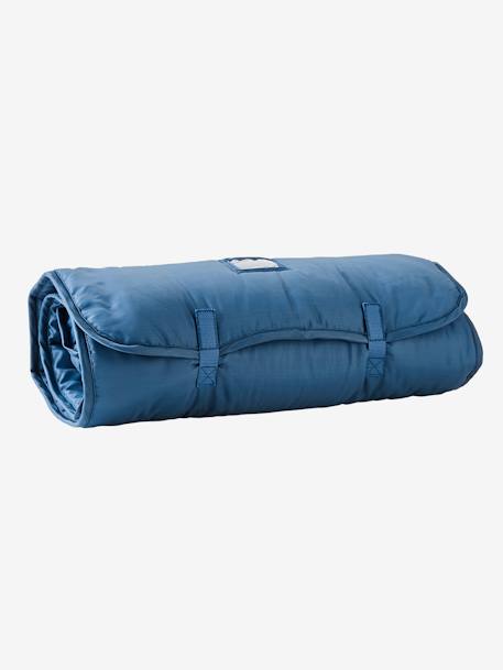 Kinder Schlafsack mit integriertem Kissen „Märchenwald“ - blau - 2