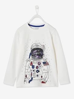 Jungenkleidung-Shirts, Poloshirts & Rollkragenpullover-Shirts-Jungen Langarmshirt, Astronaut