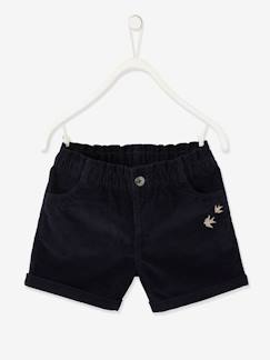 Maedchenkleidung-Mädchen Samt-Shorts