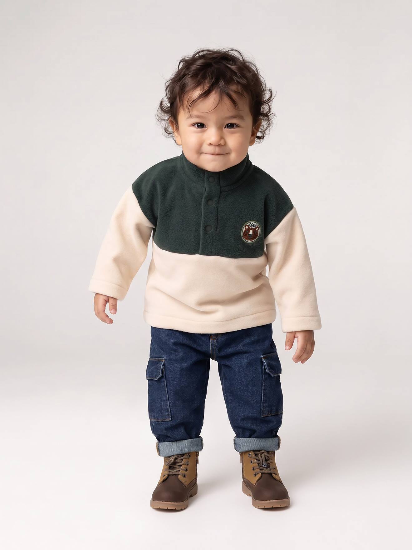 Baby Cargojeans mit Dehnbund