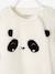 Baby Overall Panda oder Maus, Webpelz - dunkelbraun+pfirsich+wollweiß - 11