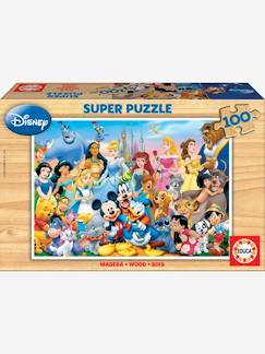 Spielzeug-Pädagogische Spiele-Puzzles-100-teiliges Super-Puzzle „Die Welt der Figuren Disney“ EDUCA