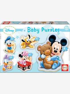 Spielzeug-Pädagogische Spiele-Puzzles-5er-Set Puzzles, 3-5 Teile Disney MICKY MAUS EDUCA