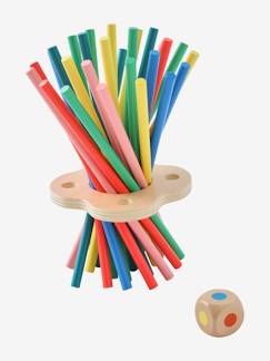 Spielzeug-Geschicklichkeitsspiel mit Farbstäben, Holz FSC®
