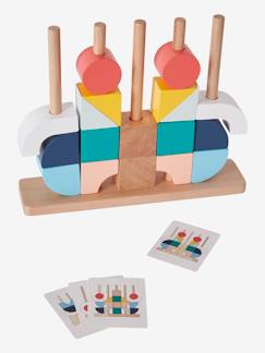 Spielzeug-Miniwelten, Konstruktion & Fahrzeuge-Konstruktionsspiele-Baby Stapelfiguren, Holz FSC®