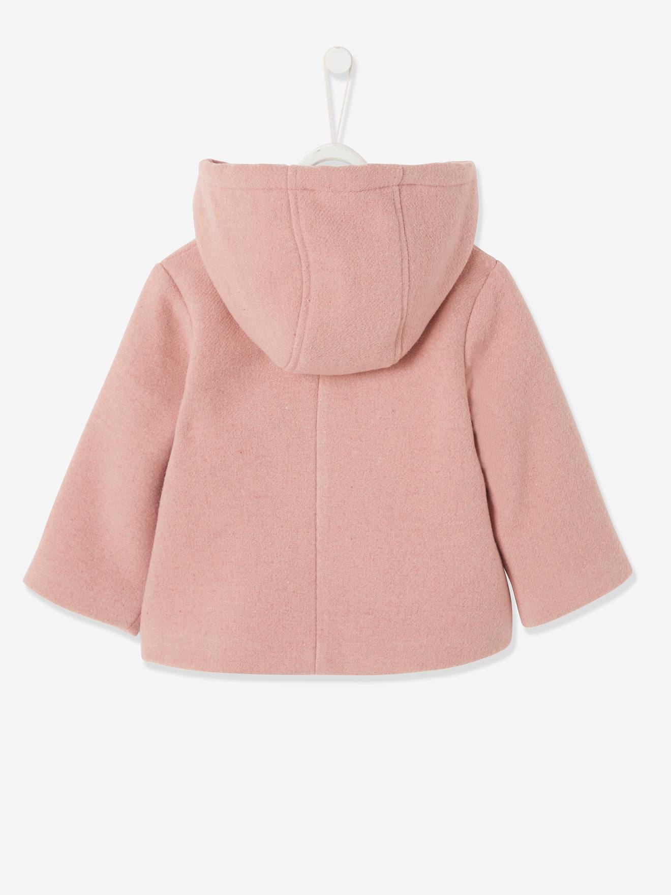 Vertbaudet Winterjacke f/ür Baby M/ädchen Kapuze