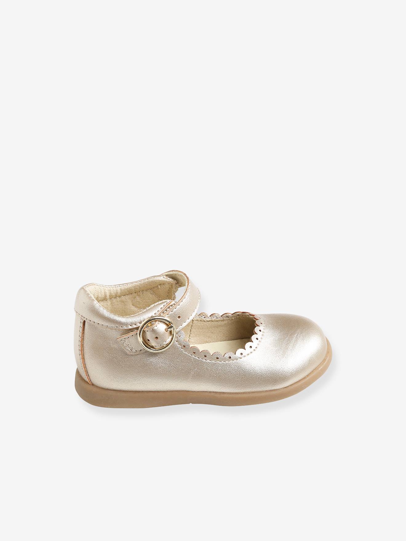 Ballerinas Glitzer Schuhe Weiß 2-74 Mädchen Kinder Baby Festlich Größe 22