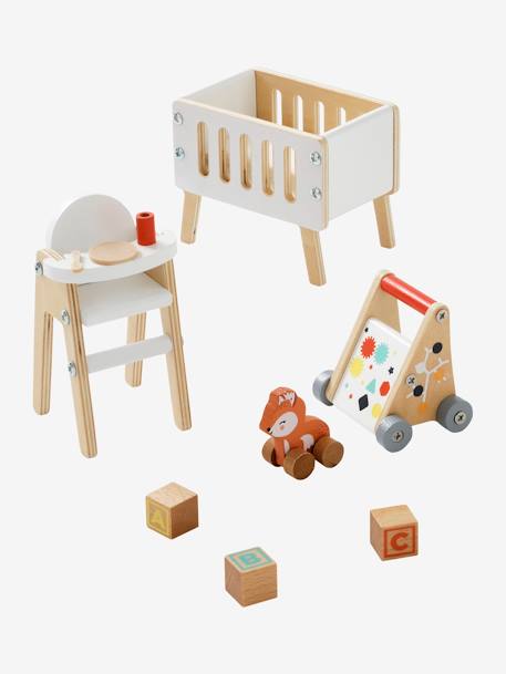 Puppenhaus Kinderzimmer ,,Amis des petits' FSC® - mehrfarbig - 3
