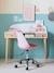 Moderner Schreibtischstuhl - grau+himbeere+rosa+weiß - 13
