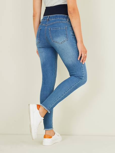7/8 Slim-Fit-Jeans für die Schwangerschaft - blue stone+dark blue - 3