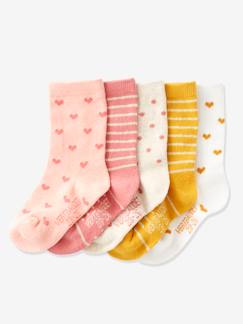 Maedchenkleidung-Unterwäsche, Socken, Strumpfhosen-Socken-5er-Pack Mädchen Socken Oeko Tex®
