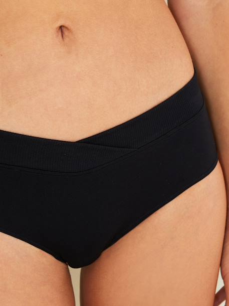 2er-Pack Umstands-Shortys, Mikrofaser - pack schwarz - 4