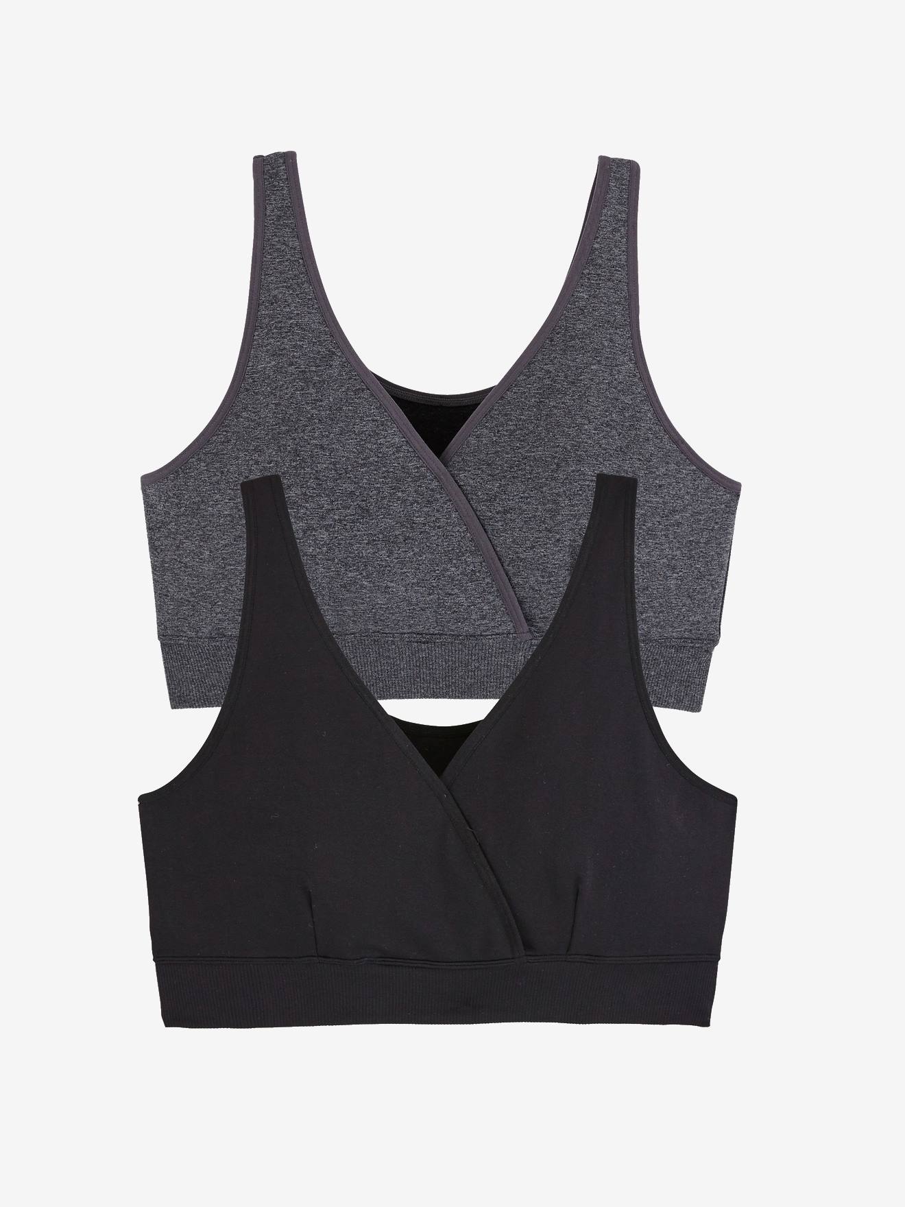 2er-Pack nahtlose Still-BHs
