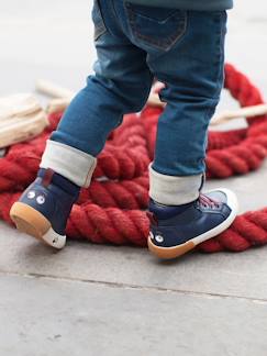 Kinderschuhe-Jungenschuhe-Sneakers & Turnschuhe-Hohe Jungen Sneakers, Anzieh-Trick
