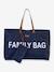 Wickeltasche „Family Bag“ CHILDHOME - hellbeige+khaki+nachtblau+pfirsich+schwarz - 13