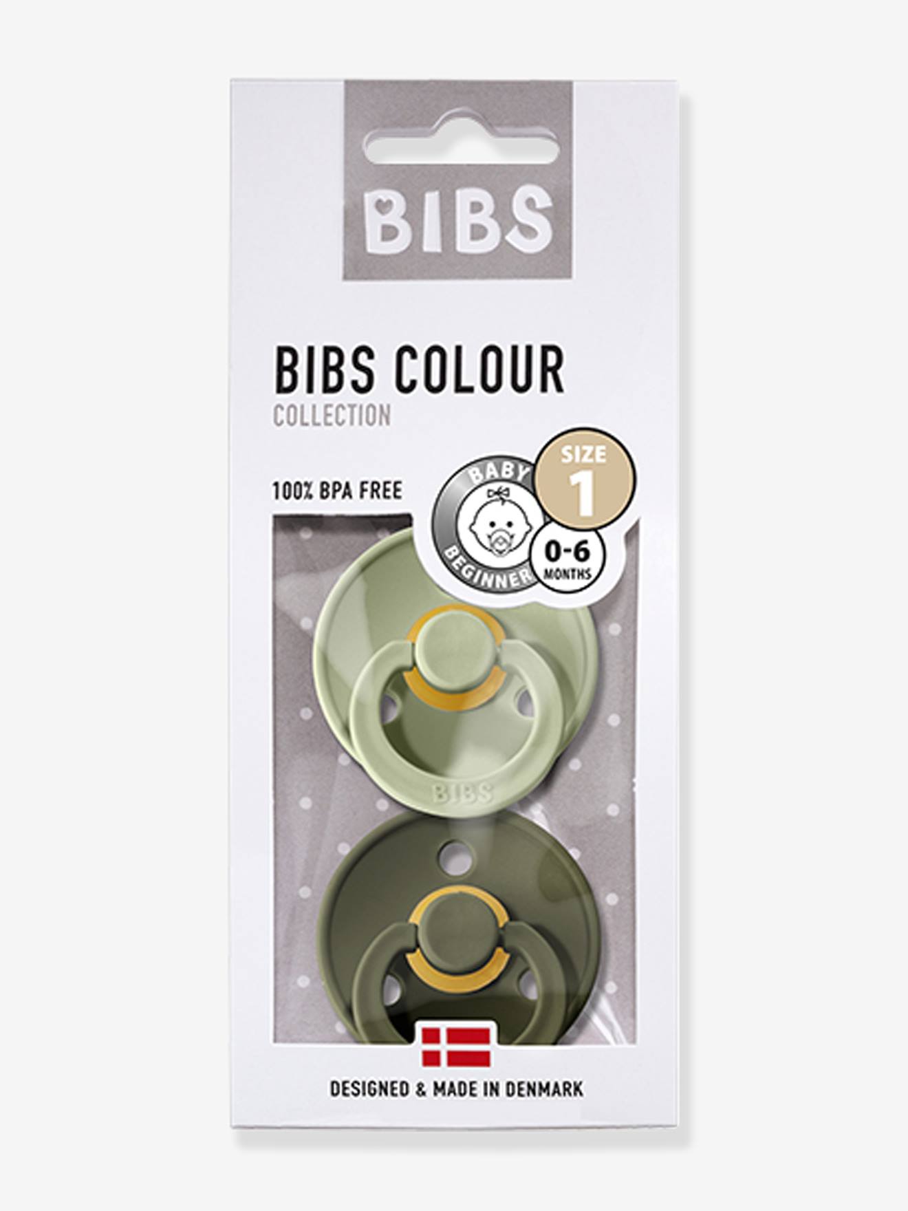 2 Beruhigungssauger Colour BIBS