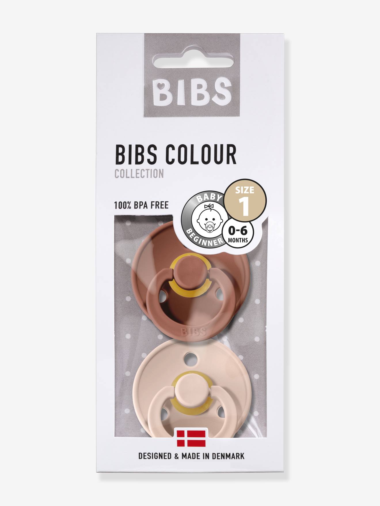 2 Beruhigungssauger Colour BIBS