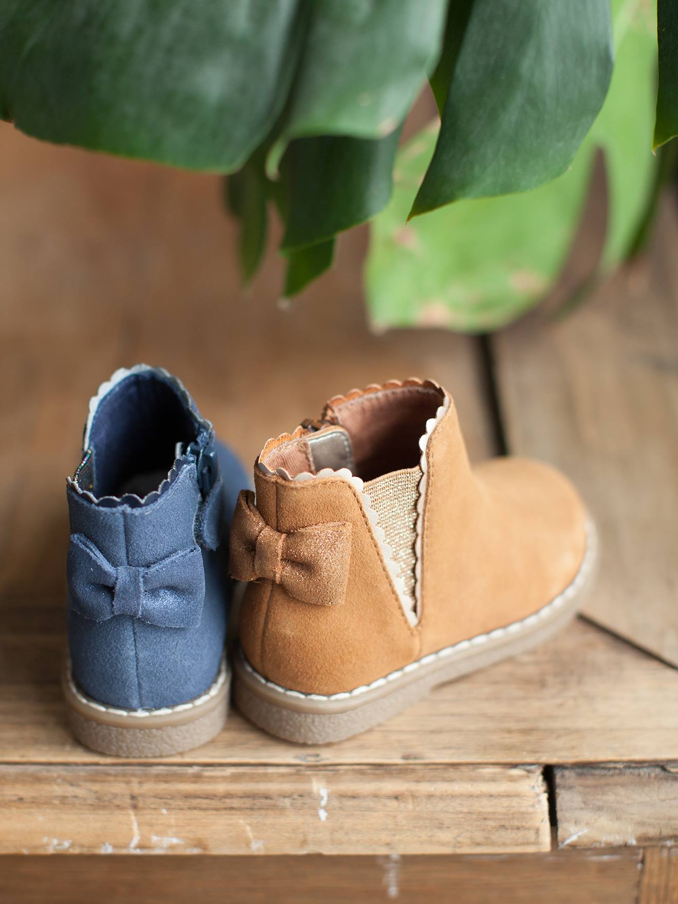 Thumbnail - Mädchen Baby Boots mit Dehneinsatz