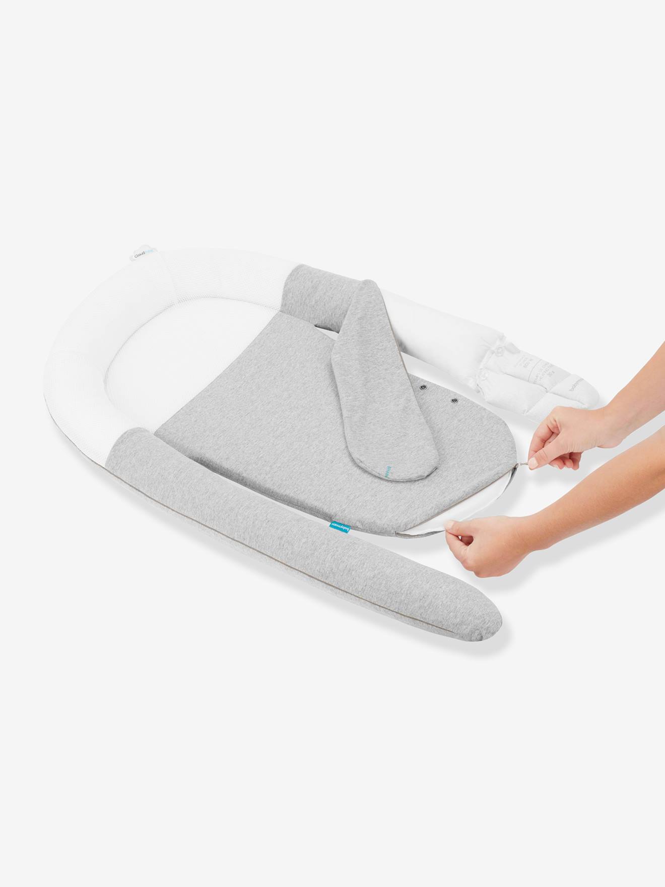 Babynest „CloudNest“ BABYMOOV® mit Wärmekissen weiß Unisex ONE SIZE