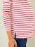 Shirt in Wickelform, Schwangerschaft & Stillzeit - weiß/blau gestreift+weiß/rot gestreift - 11
