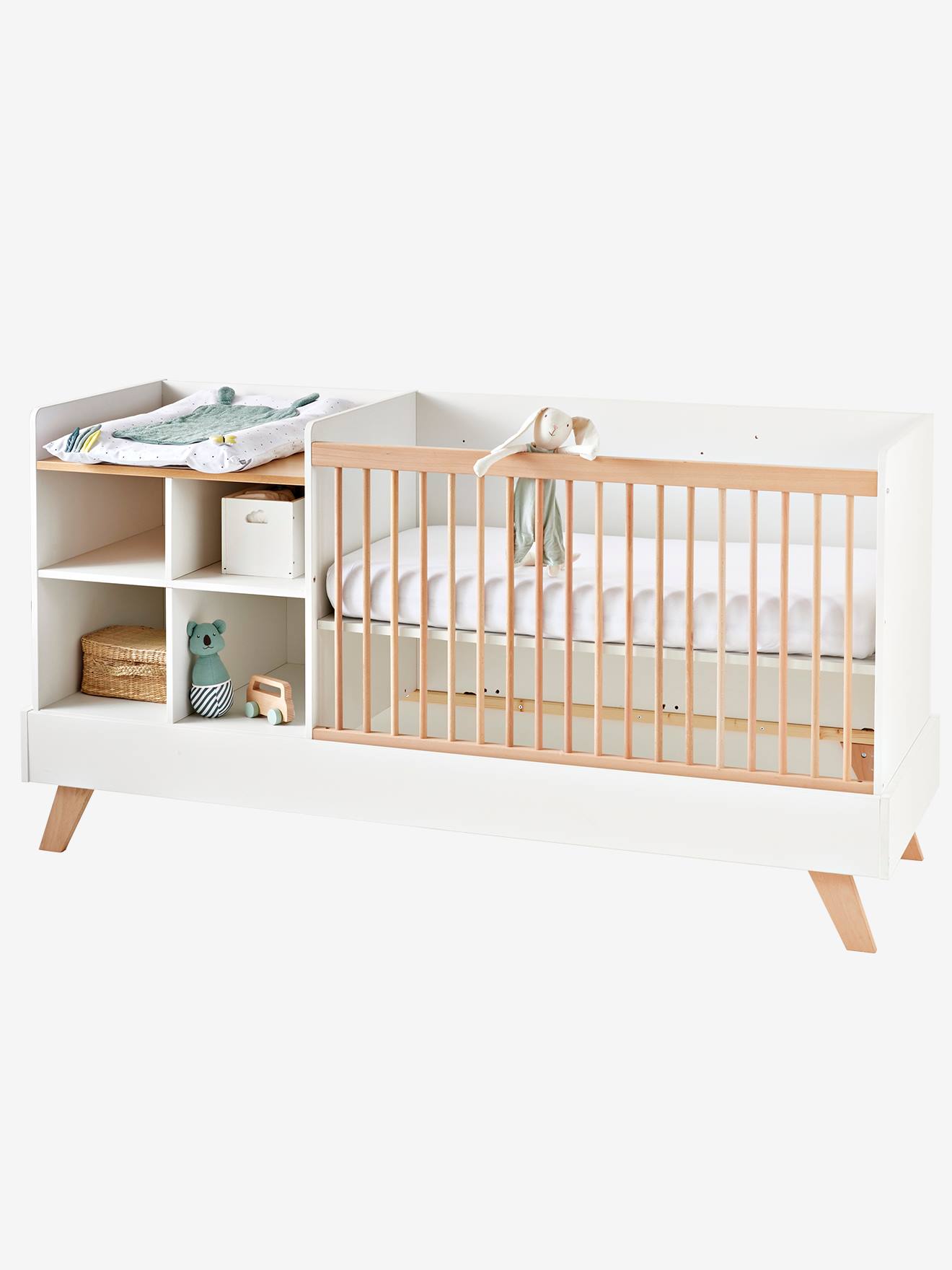 Kinderzimmer 4-in-1-Kombibett COMBINID