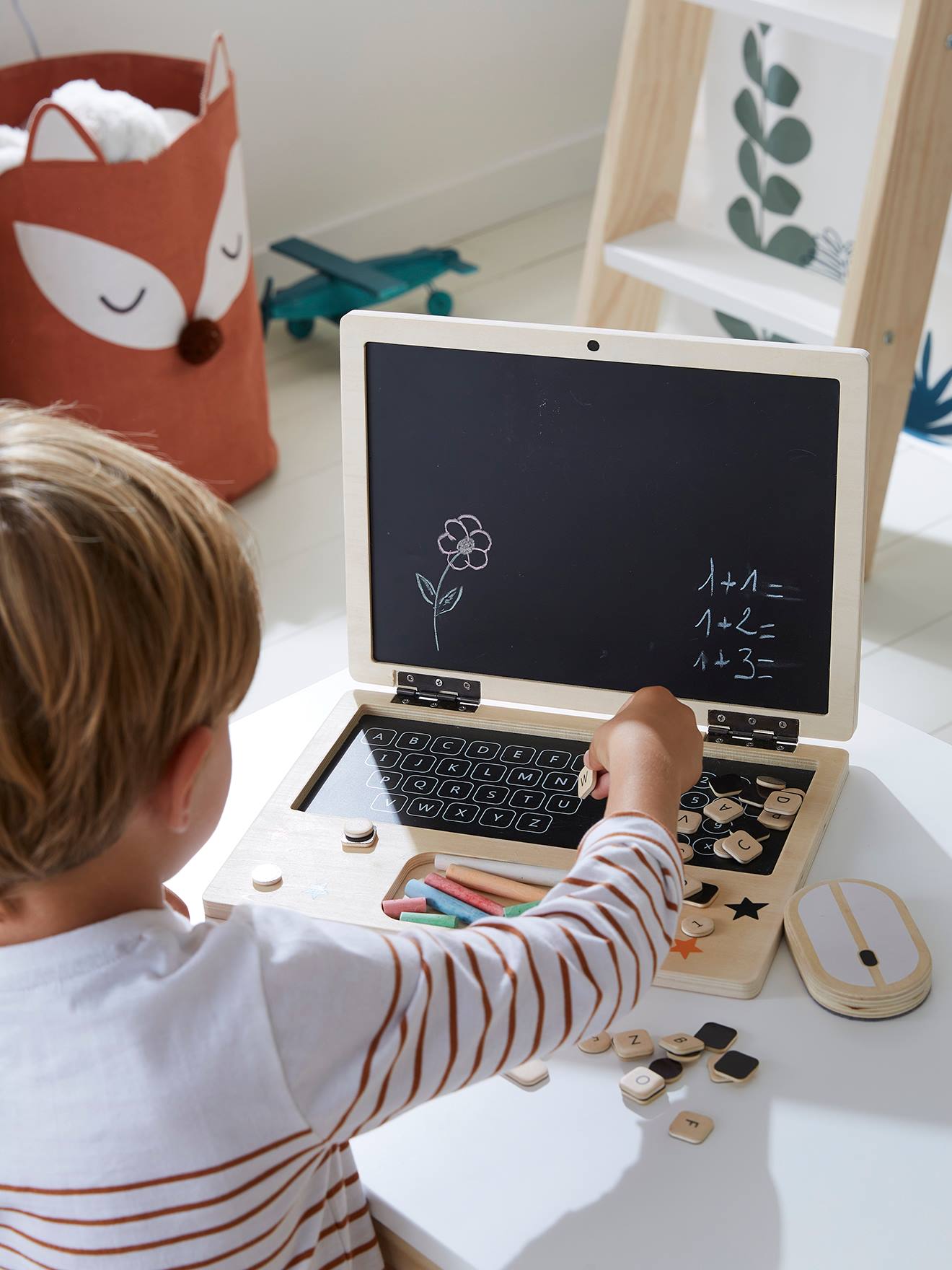 Spiel-Laptop aus Holz FSC®